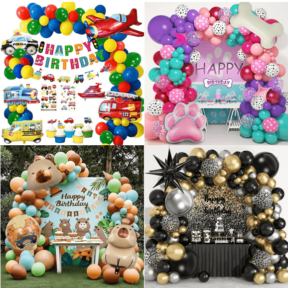 Áirse balún cóisir lá breithe