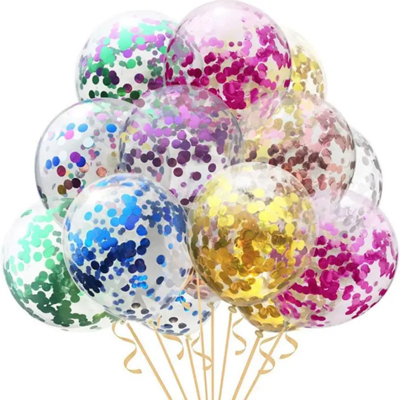 balúin laitéis confetti mórchóir