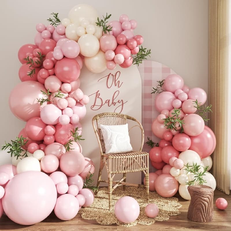 Kit Garland Balún Dusty Pink