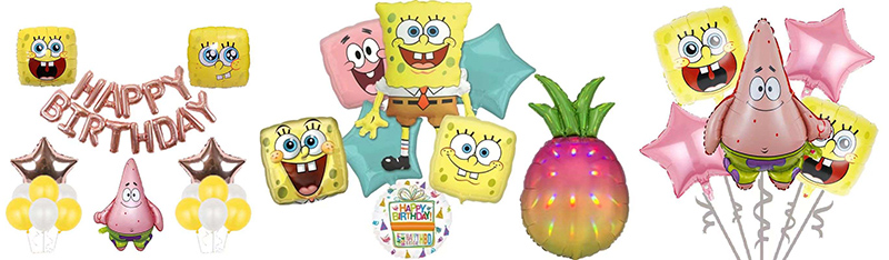 SpongeBob SquarePants Foil Balloons Kits