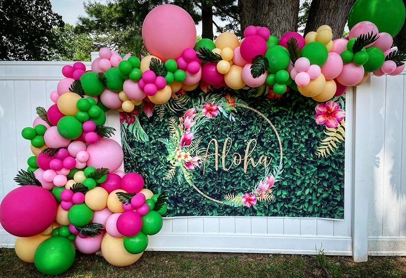 balloon garland arch
