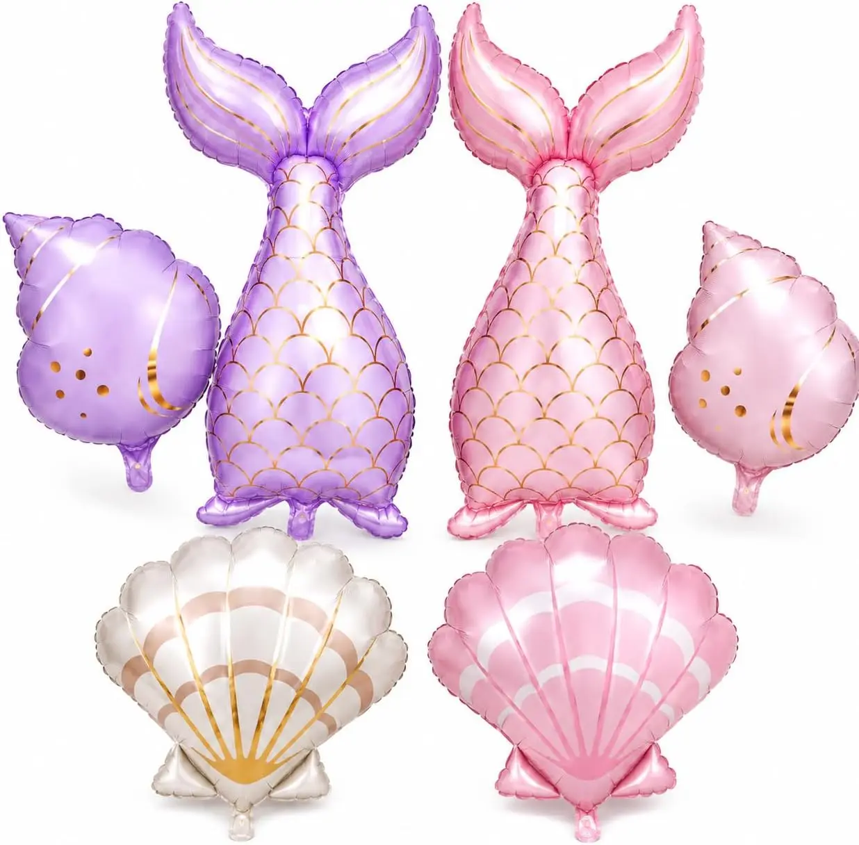 Balún Foil Mermaid