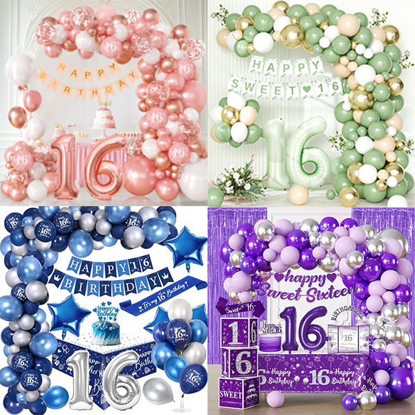 Sweet 16 balún áirse